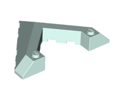 Wedge 6 x 8 Pointed Cutout, Light Aqua (22390 / 6163293 / 6295268)