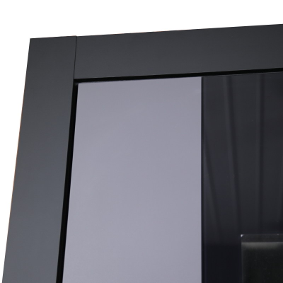 Стальная дверь   Снегирь с окном (терморазрыв 3к). Заказная модель.