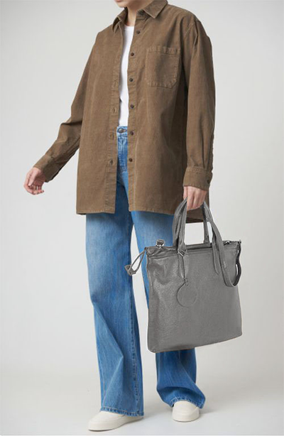 (АРТИКУЛ: 9493/1/1) СУМКА ЖЕНСКАЯ, СРЕДНЕГО РАЗМЕРА, НАТУРАЛЬНЫЕ КОЖА, СЕРАЯ, РЕМЕНЬ ЧЕРЕЗ ПЛЕЧО