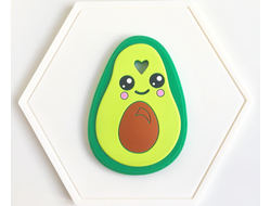 Грызунок из пищевого силикона Авокадо
