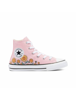 Кеды Converse Chuck Taylor All Star детские высокие с подсолнухами