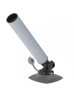 Держатель спиннинга торцевой на баллон быстросъемный, алюминий TM 030636T