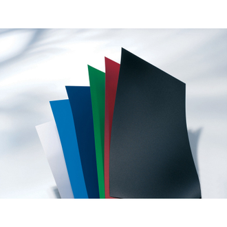Обложки для переплета пластиковые GBC непрозрачный черный А4, 300мкм, 100 штук в упаковке