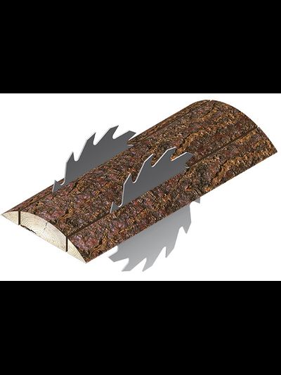 Станок кромкообрезной КМ-500 проходного типа, от