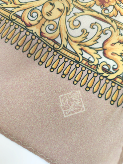 Павловопосадский шарф Пламя свечи 1326-1