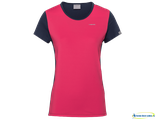Футболка для девочек Head Mia T-Shirt G (pink/dark blue)