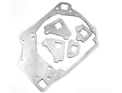 Hyundai IX55 Veracruz (2006-2012) Тип 2 переходные рамки для замены линз (комплект, 2шт)