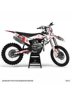 Наклейки на мотоцикл KTM 250 - 450 EXC 2024 SX SXF 2023-2024/GR8 2024 #6476-2