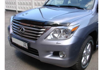 Дефлектор капота темный LEXUS LX570 2007-2015, NLD.SLLX5700712