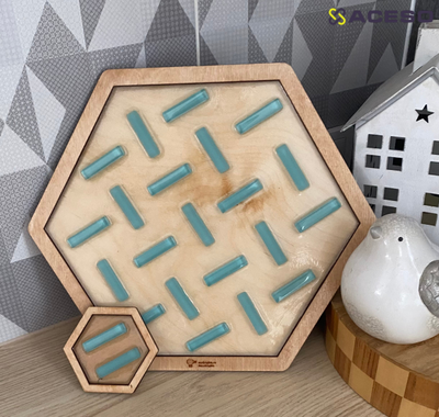 «Брусочки» – Элемент тактильной дорожки «Соты»