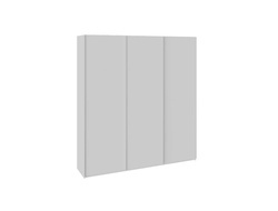 Шкаф-купе 3-х дверный «Траст» 2100 Белый снег,Белый снег/Белый снег/Белый снег