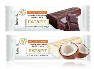 батончик Протеиновый Eat & Fit Артикул: 15471, 15470, Вес 35 г