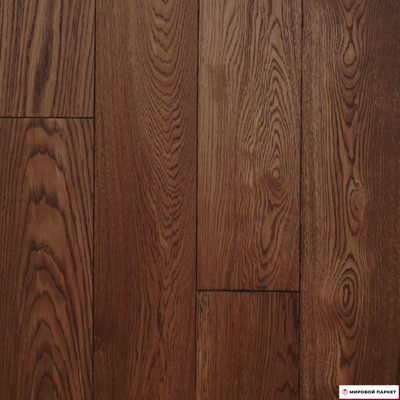 Инженерная доска Spil Floors Brown Collection Дуб Рустик B1 1-полосная с фаской шип-паз лак/масло