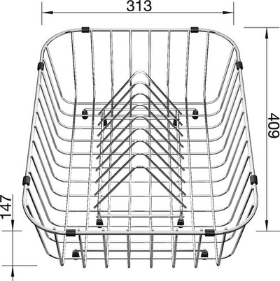 Корзина для посуды 507829