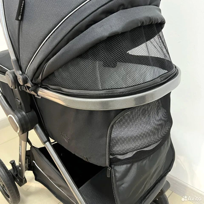 Детская коляска 3 в 1 Luxmom A4 Черный