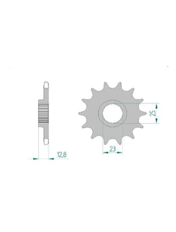 100300-13 Звезда ведущяя, #520 AFAM 100300-13