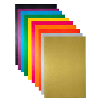 Картон цветной немелованный картон Тетрапром А4, 8 цветов (8 листов) 1163360