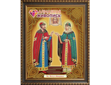 Икона Петр и Феврония АЖ-5022 (алмазная мозаика) mi