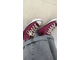 Кеды Converse бордовые высокие 166141C на ногах фото