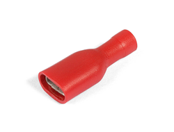 Разъем кабельный плоский полностью изолированный «мама» РППИ-М 1.5-(6.3) серия ПРОФИ в ПВХ корпусе