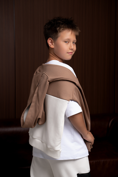 Худи с капюшоном колорблок