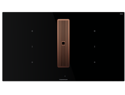 Индукционная варочная панель с вытяжкой Kuppersbusch KMI 9350.0 SR Copper