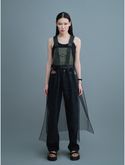 Юбка FatiTwo Хаки