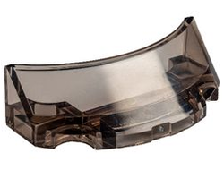 Windscreen 2 x 4 x 1 Curved, Trans-Brown (Old Trans-Black) (81911 / 6408579)