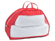 Подушка обнимашка для сна U 340 см с двойным наполнителем искусственный пух/шарики с наволочкой хлопок розовые звезды