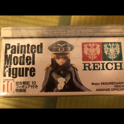 Оригинальная манга Youjo Senki (Военная хроника маленькой девочки) - Том 10 (Special Edition with Figure) + аниме фигурка