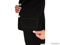 Пиджак женский черный Pretty One 3315