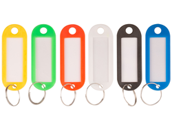 Бирки для ключей, набор 6 шт. FIT 67400