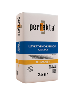 PERFEKTA штукатурно-клеевой состав Термотек 25кг