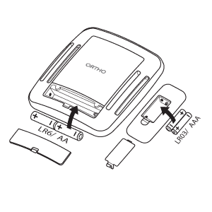 ДЭНАС&shy;Орто. Установка/замена элементов питания