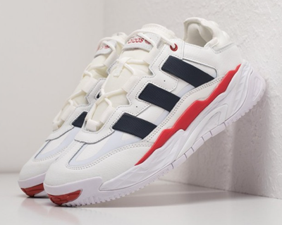 Adidas Niteball White Blue Red