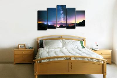 Модульная картина "Млечный путь"