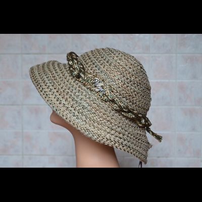 женская шляпа из соломки натуральной купить в магазине  шляп Италии из соломы