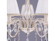 Люстра 3637/7 белый с золотом/прозрачный хрусталь Strotskis Eurosvet