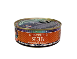 Язь (копч. в масле) 240 гр ГОСТ 7144-2006 срок годности: 21 мес (ключ)