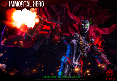 Спаун (Эл Симмонс, Spawn, HellSpawn) - КОЛЛЕКЦИОННАЯ ФИГУРКА 1/6 scale Immortal Hero (WS013) - WAR STORY