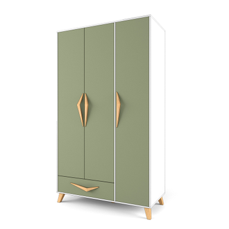 Шкаф 3-х дверный "2+2" ЛАЙТ