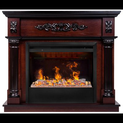 Электрокамин Silvia AO с очагом 3D Helios 26 SBG