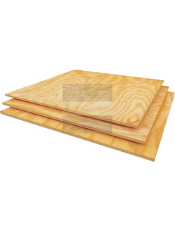 Фанера ФК 1525х1525 толщина 9 мм, влагостойкая, сорт 4/4, нешлифованная