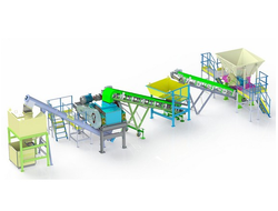 Дробильная установка для измельчения слежавшейся аммиачной селитры