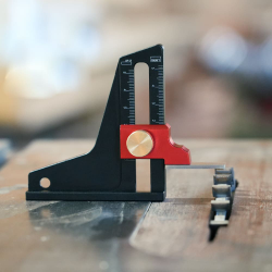 Глубиномер механический из алюминия