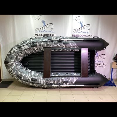 Моторная лодка Хантер 380 ПРО КМФ НДНД