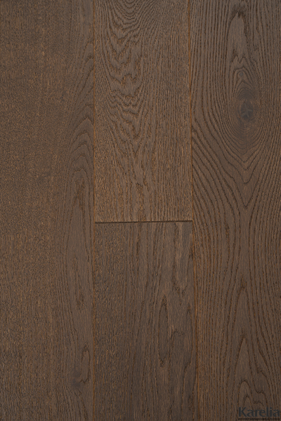 Паркетная доска Karelia Пралине Дуб 138 Горький Шоколад масло 1П