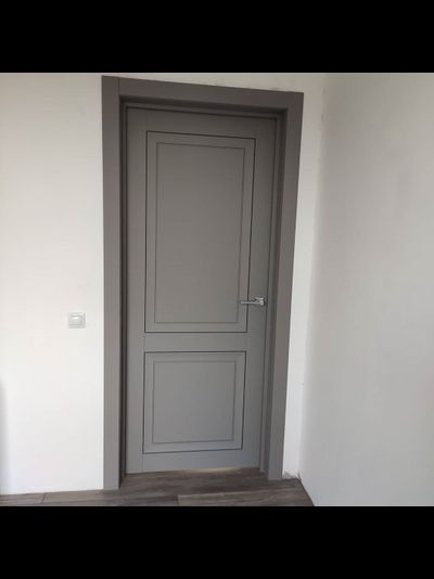 ДВЕРНАЯ ЛИНИЯ. ДЕКАНТО. SOFT TOUCH СЕРЫЙ БАРХАТ