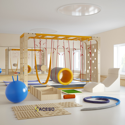 Препятствия для детей с ОВЗ тренажер для координации