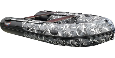 Моторная лодка Хантер 380 ПРО КМФ НДНД